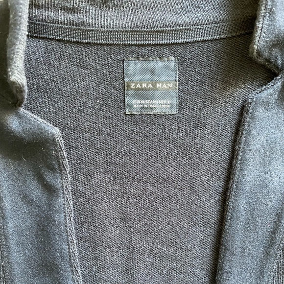 Zara Man Sweater Cardigan Button Up - Picture 2 of 2